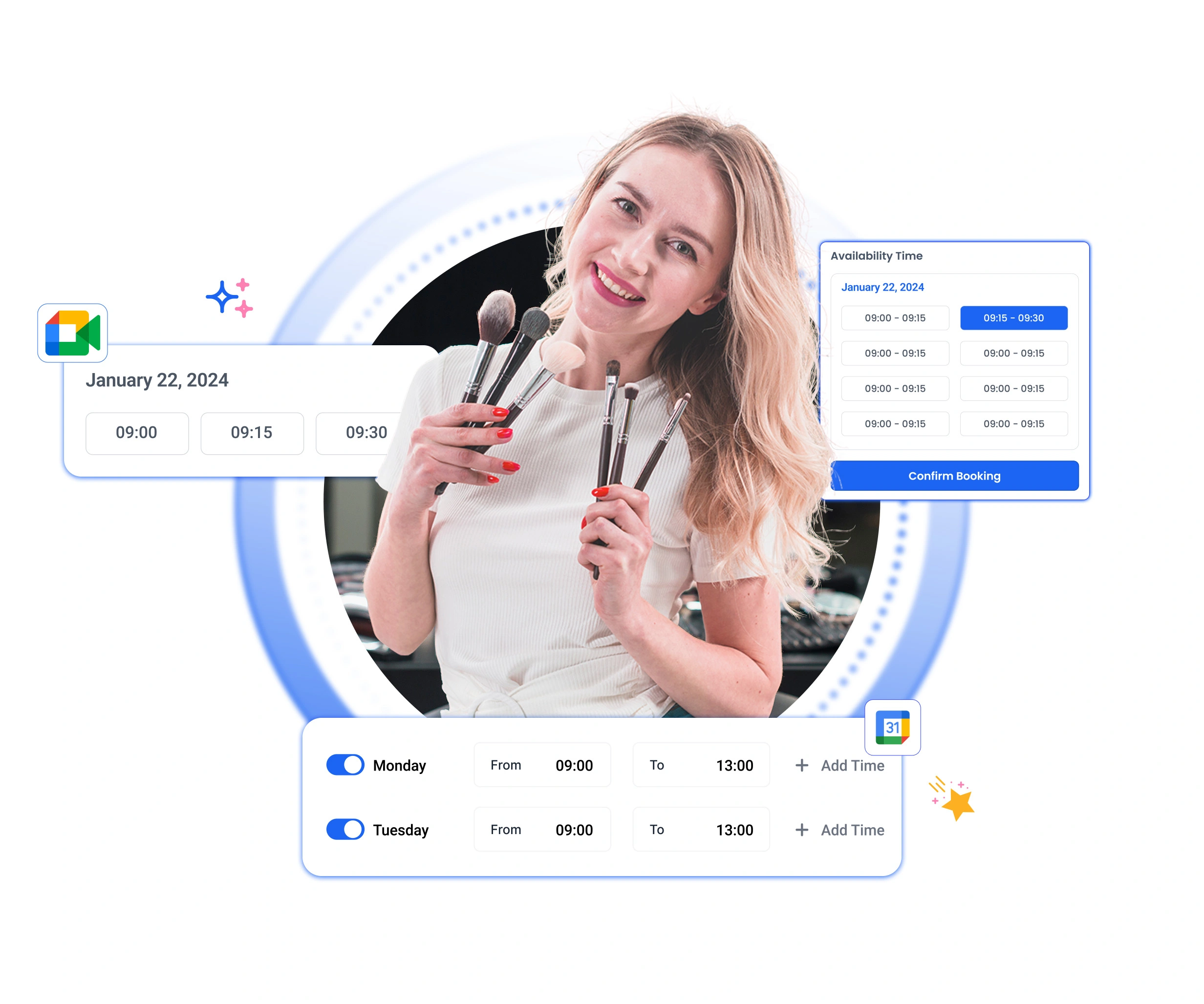 Appointment scheduling software for the beauty industry