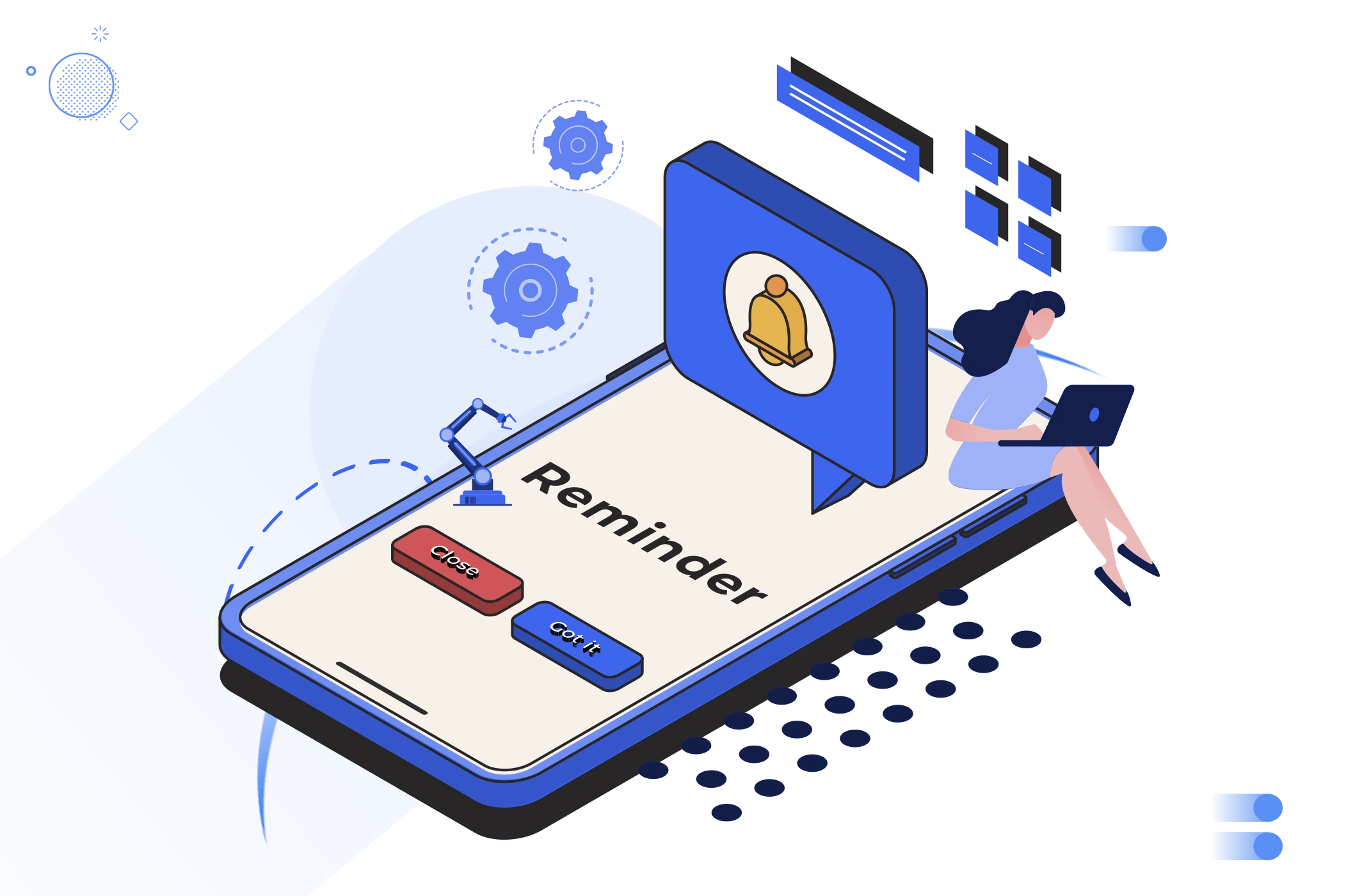 Automated reminders and notifications