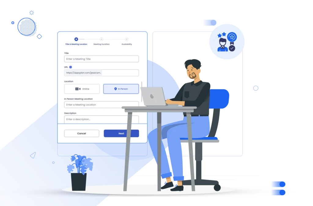 Customizable booking links for better client experience