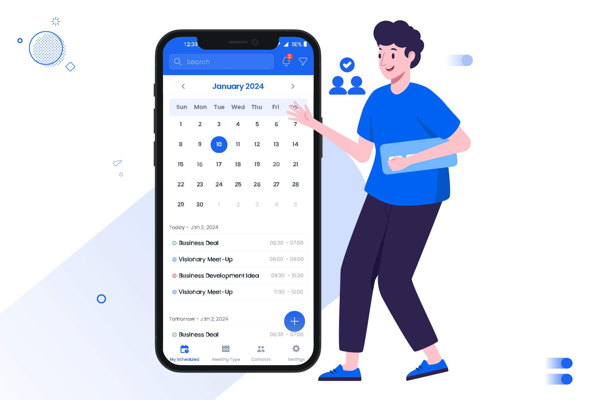 Effortless scheduling for regular meeting
