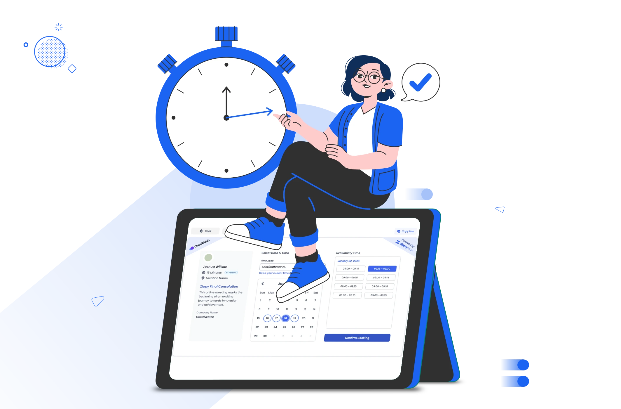 Flexibility to keep your schedule running smoothly