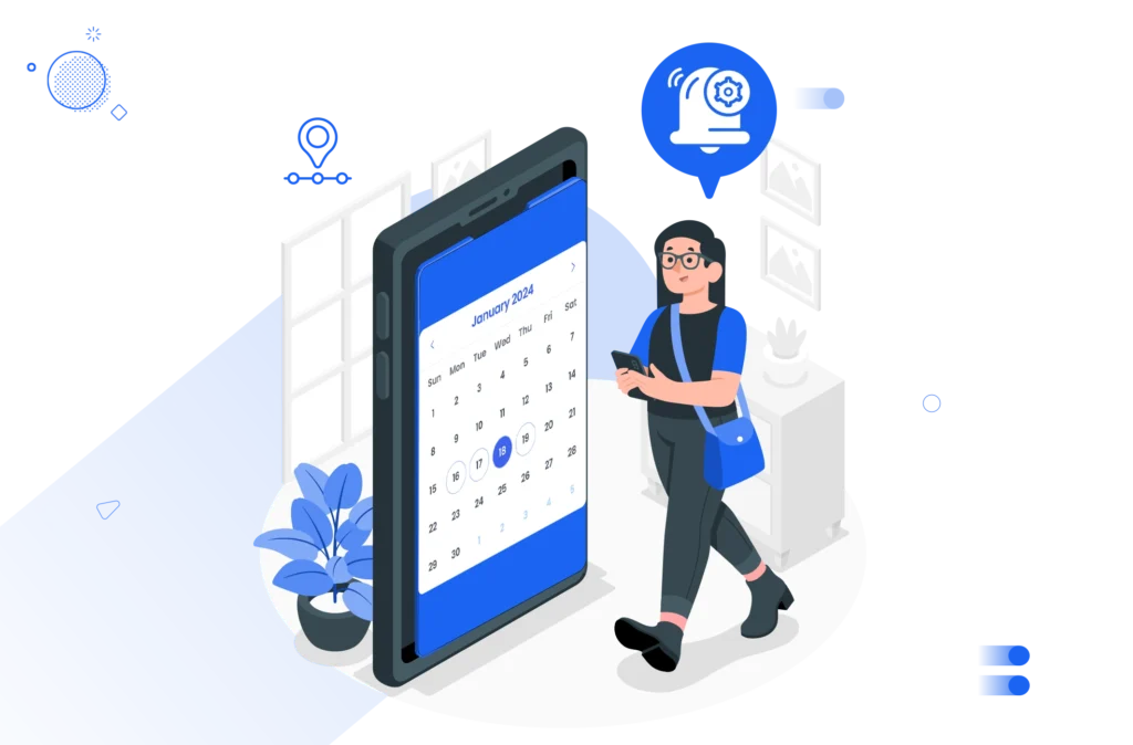 Keep client on track with automated reminders