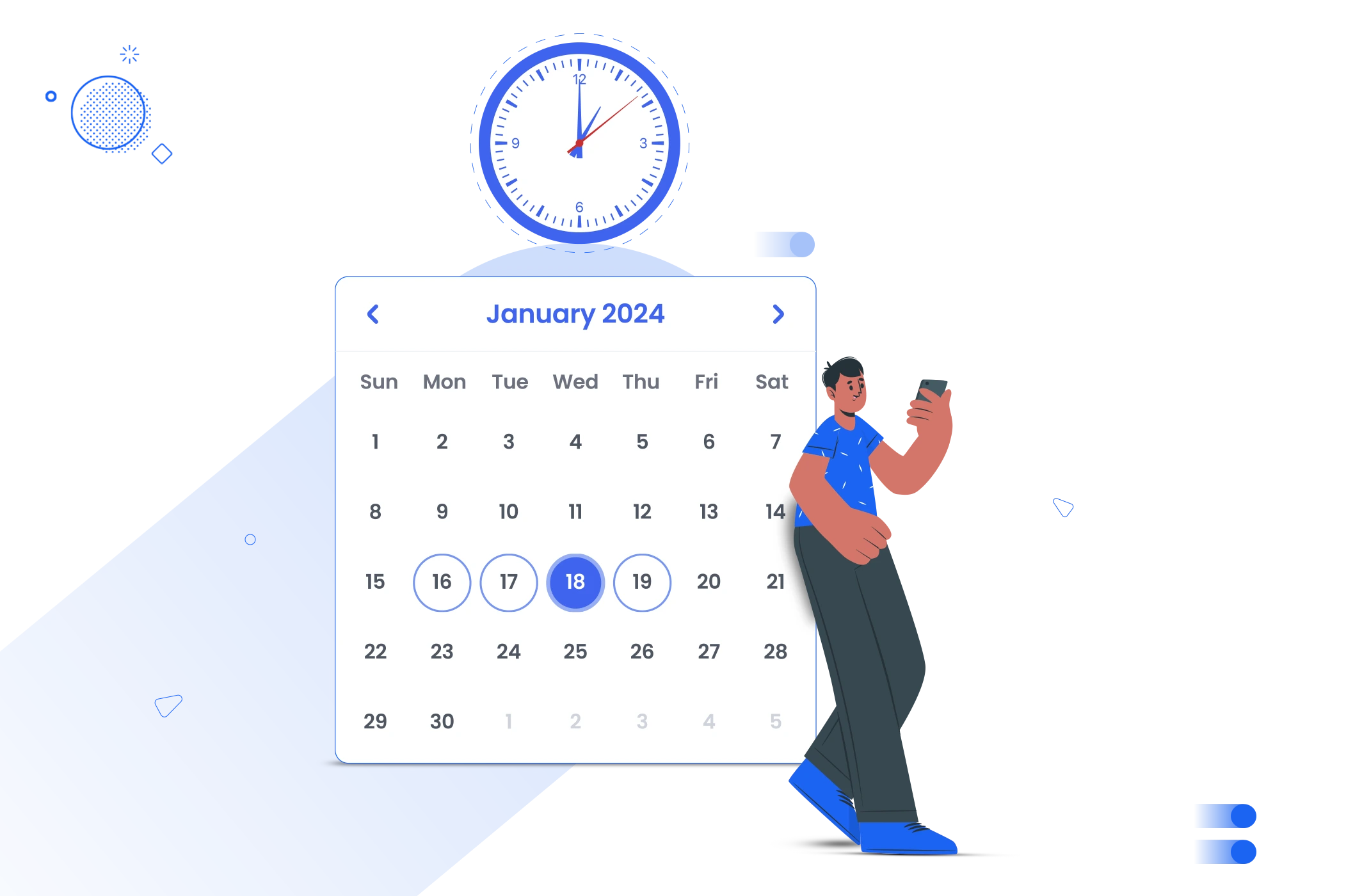 Real time availability sync